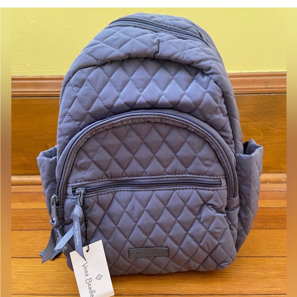 NWT Vera Bradley quilted mini backpack